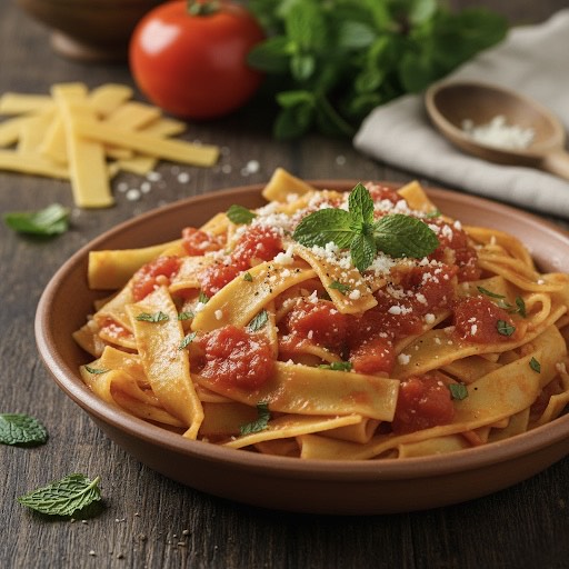 Χυλόπιτες με Φρέσκια Ντομάτα & Δυόσμο