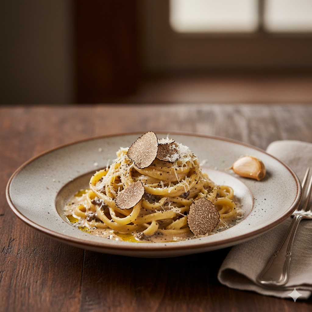 Ταλιατέλες με Ταρτούφο: «Το Μαύρο Διαμάντι στο πιάτο»