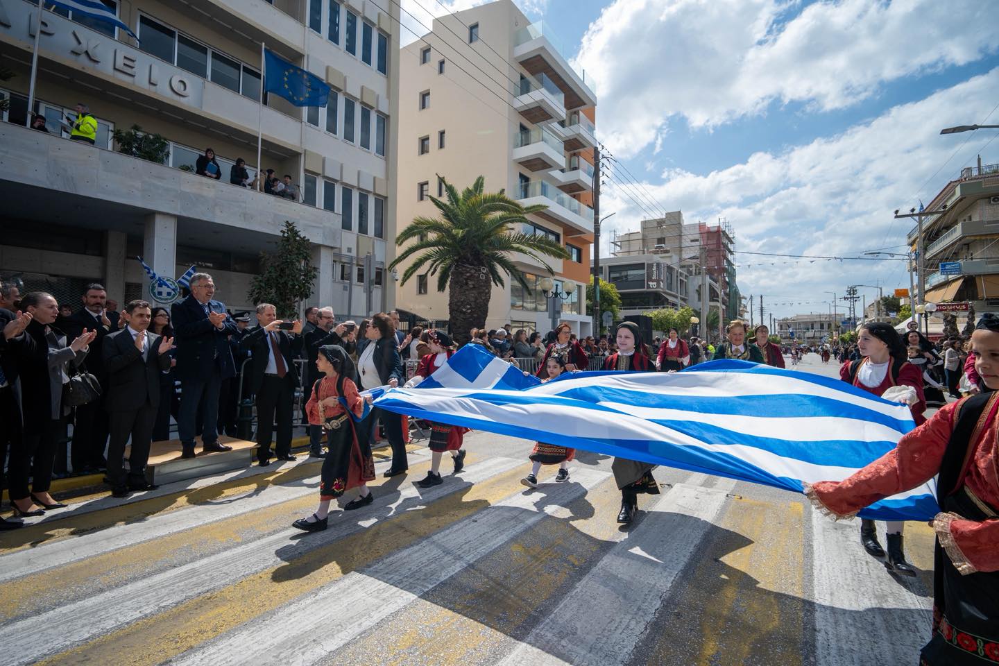 Με λαμπρότητα ο εορτασμός της 25ης Μαρτίου στον Άγιο Δημήτριο