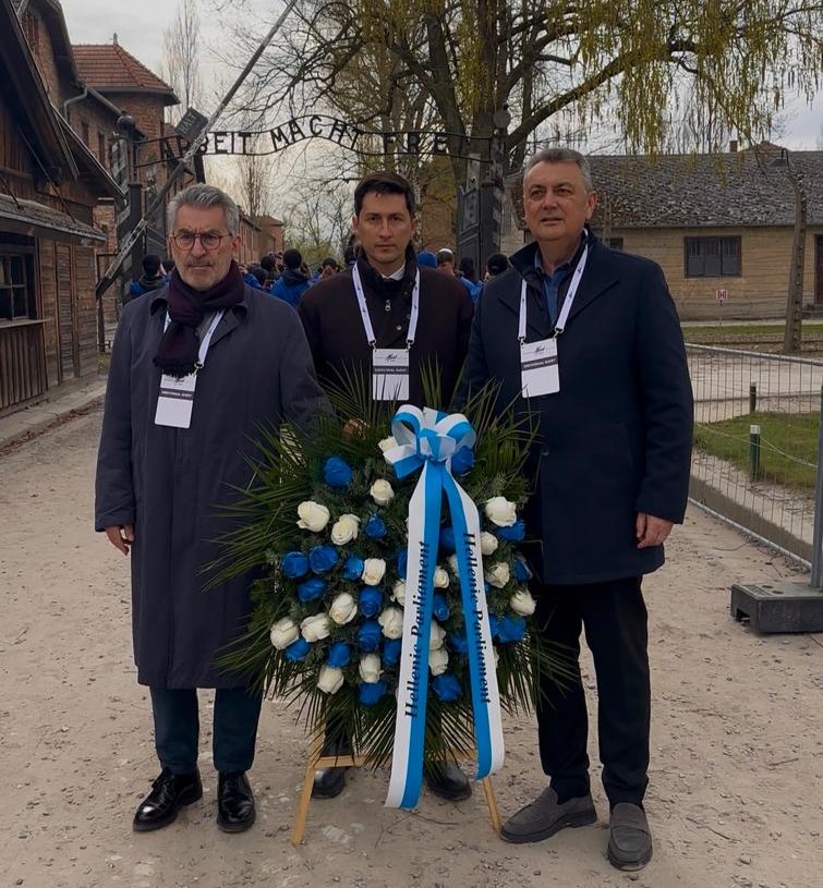 Παύλος Χρηστίδης από το Άουσβιτς: Το «Ποτέ Ξανά» πρέπει να είναι καθημερινή δέσμευση και πράξη