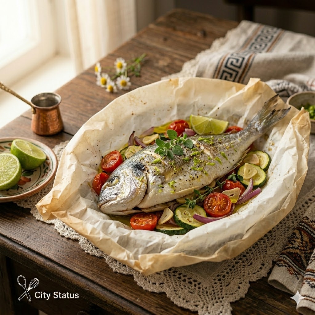 Ψάρι στη λαδόκολλα (Salt-Free & Αρωματικό)