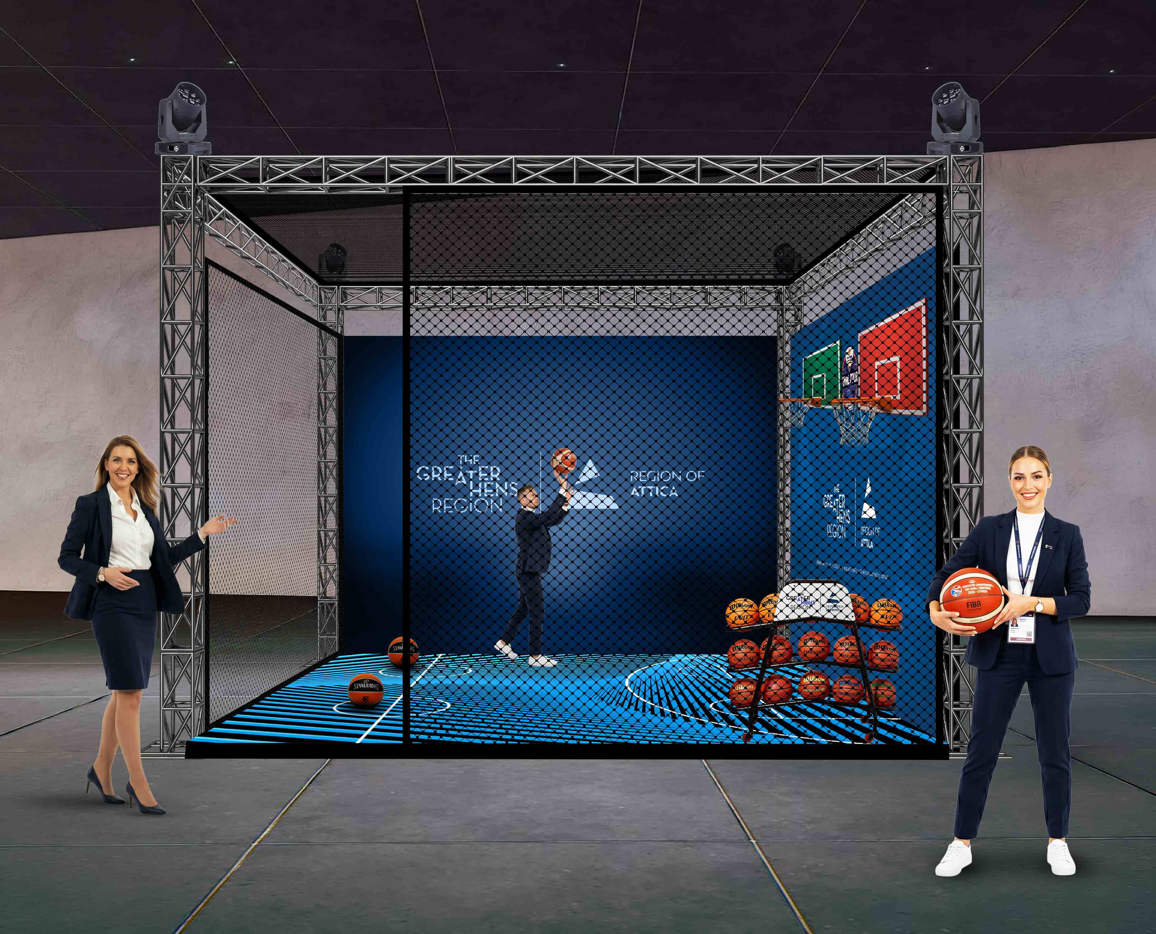 Euroleague Final Four 2026: Με high-tech περίπτερο στο Ζάππειο η Περιφέρεια Αττικής