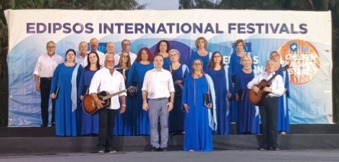 Η Χορωδία Ενηλίκων του Δήμου Μοσχάτου-Ταύρου κατέπληξε στο Διεθνές Φεστιβάλ Χορωδιών Αιδηψού