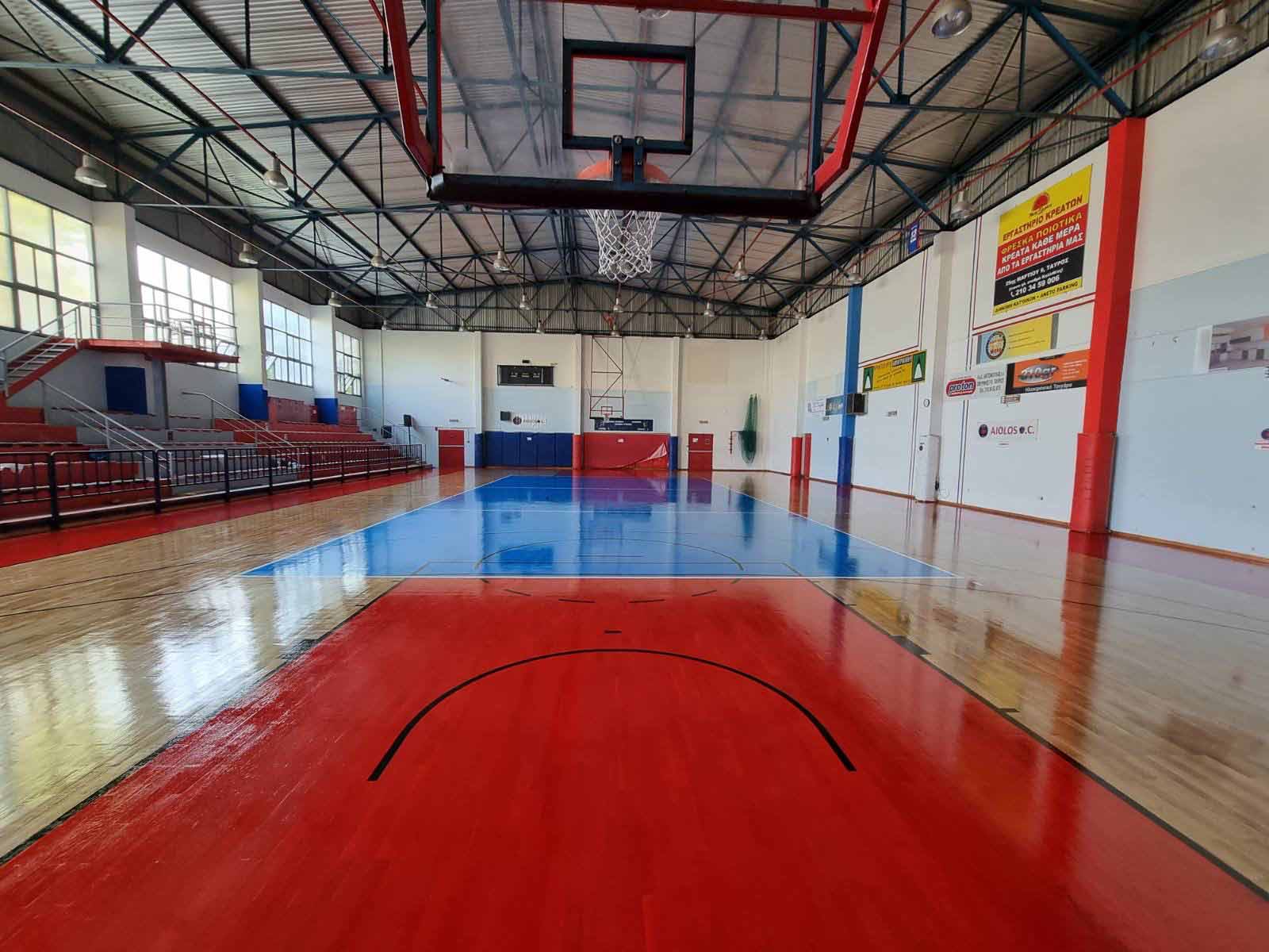 Αναβάθμιση για το κλειστό γήπεδο του Αιόλου στον Ταύρο