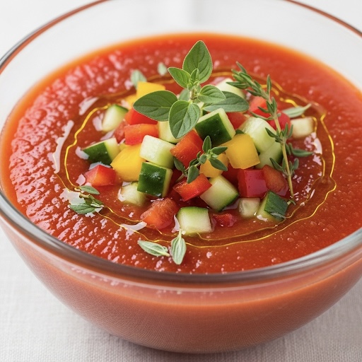 Gazpacho (Κρύα Σούπα Ντομάτας)