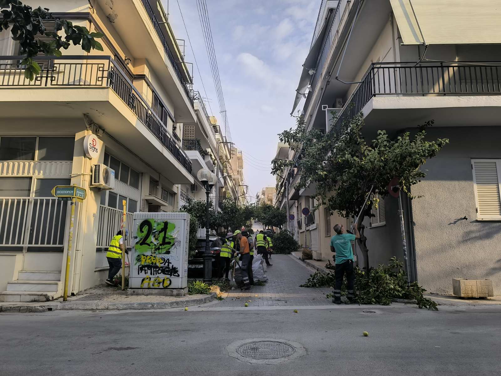 Εκτεταμένες παρεμβάσεις καθαριότητας και πρασίνου στον Άγιο Δημήτριο