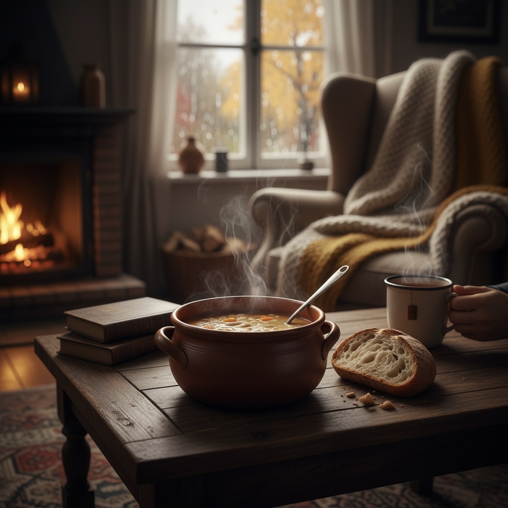 Comfort Food: Γιατί η βροχή μυρίζει... παστίτσιο;