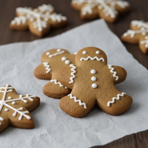 Σπιτικά Χριστουγεννιάτικα μπισκότα τζίντζερ (Gingerbread)